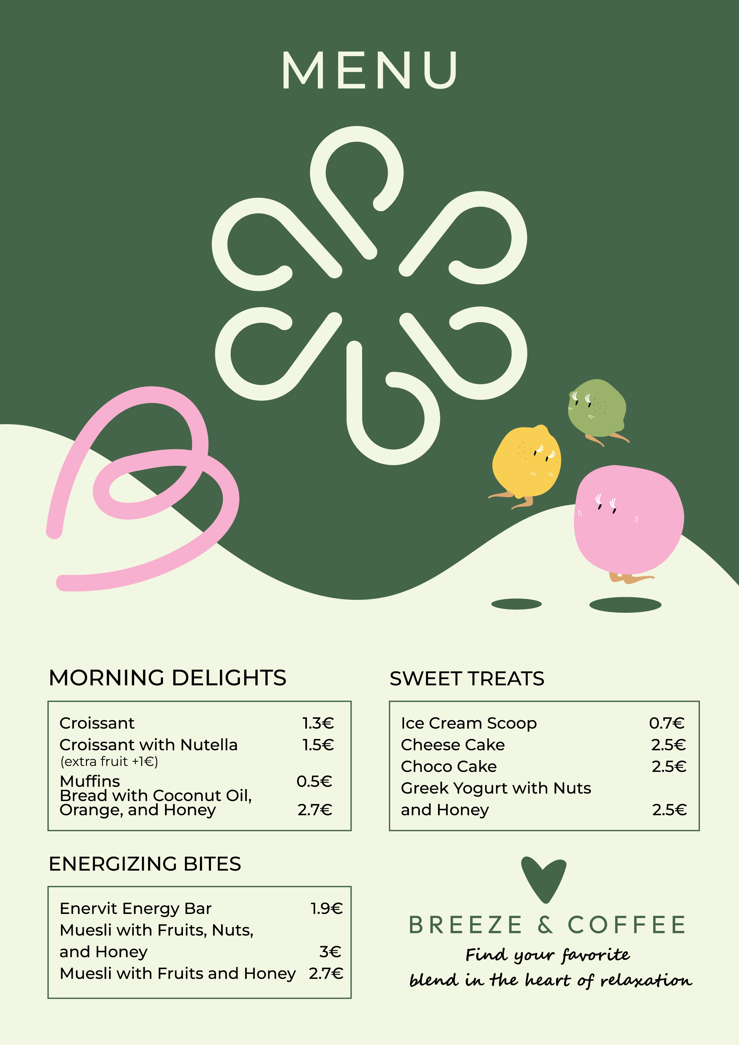 Breeze Menu Image